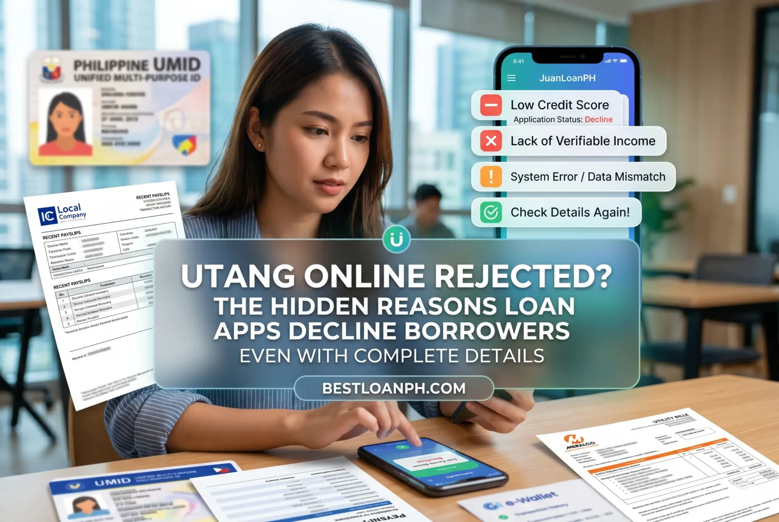 Utang Online Rejected? The Hidden Reasons Loan Apps Decline Borrowers Even With Complete Details