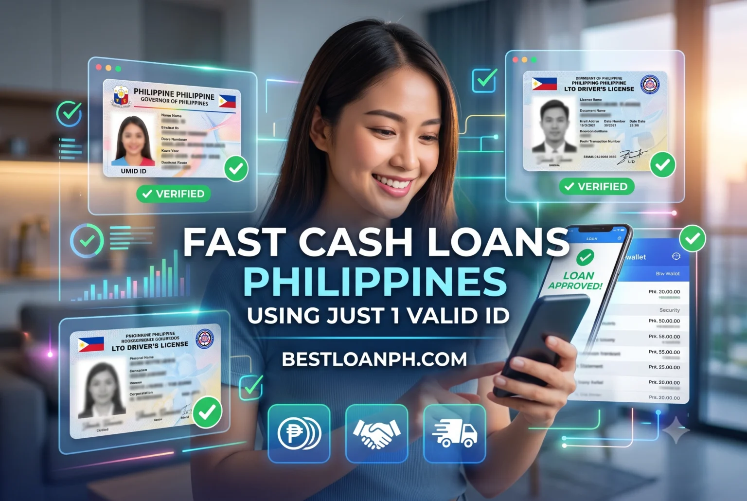 Where Can I Get a Fast Cash Loan in the Philippines Using Just 1 Valid ID?