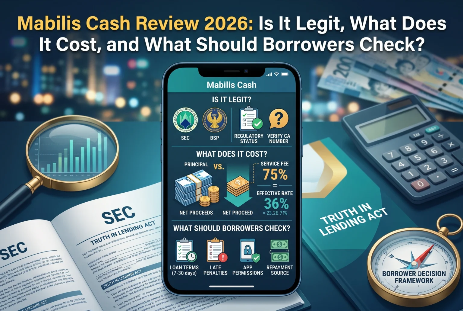 Mabilis Cash Review 2026: Is It Legit, What Does It Cost, and What Should Borrowers Check?