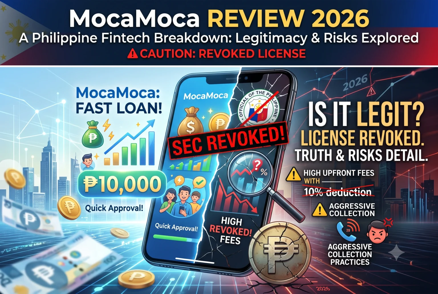 MocaMoca App Review 2026: SEC Status, Hidden Fees, and Borrower Risks